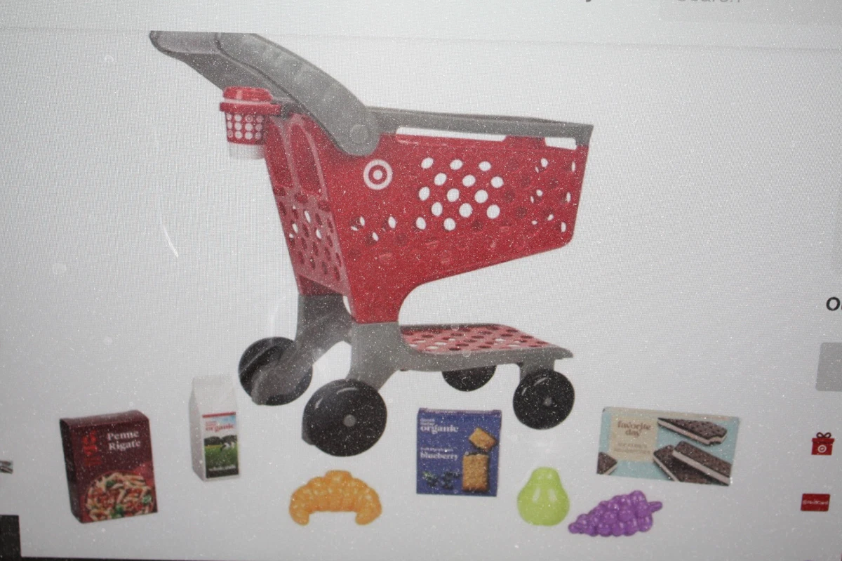 Target Toy Shopping Cart 12 Pieces Kids Mini Cart Brand New