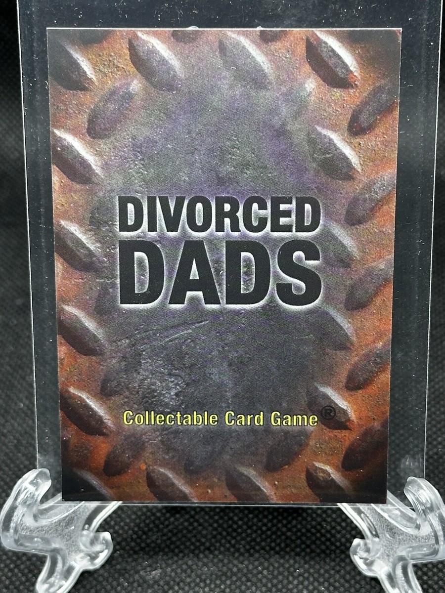 DIVORCED DADS Trading Card RARE holo The House Card