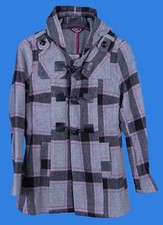 Full Circle Ladies Grey Duffle Coat Size Medium / 12