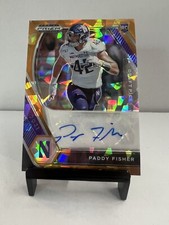 2021 Prizm Draft Picks Auto Paddy Fisher