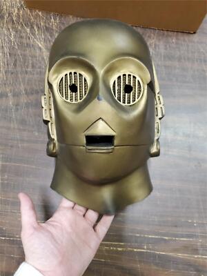 Vtg Star Wars Don Post C-3PO Golden Latex Mask 20TH Century Fox Film Corp 1977!