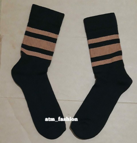 brown trainer socks
