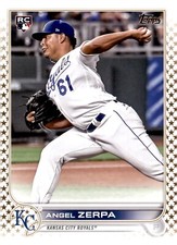 2022 Topps Factory Set Gold Stars - #559 Angel Zerpa (RC)