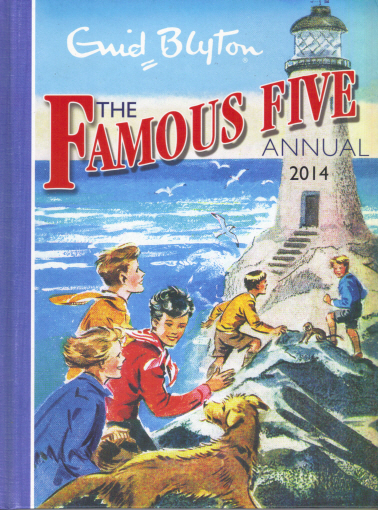 ENID BLYTON THE FAMOUS FIVE ANNUAL 2014 - HARDBACK - EXCELLENT CONDITION