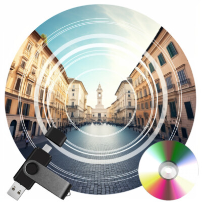 Learn How To Speak Italian on CD or 16gb USB/USB Type-C
