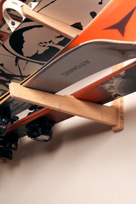 DOUBLE/TWO SKI WALL RACK