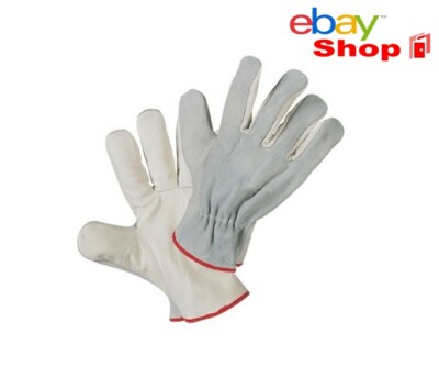 Arbeitshandschuhe 5 Paar Leder schnittfest abriebfest Gr. 9 10 11 BAU