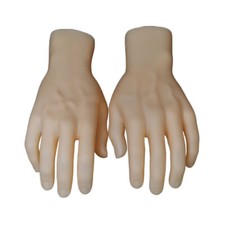 1 Pair simulation Men Hand Mannequin Model Watch Jewelry Display Rack Organizer