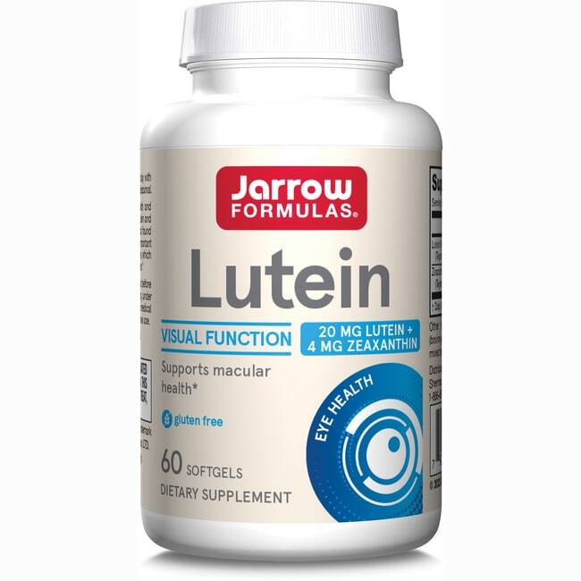 Jarrow Formulas, Inc. Лютеин 20 мг 60 гелевых капсул