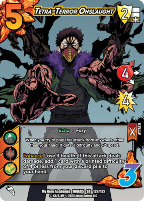 1X-Tetra-Terror Onslaught - 1st Edition-MHA05-Undaunted Raid-Universus