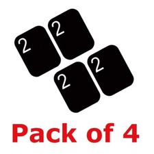 Dental 4x Size #2 APIXIA X-Ray Phosphor Plates PSP