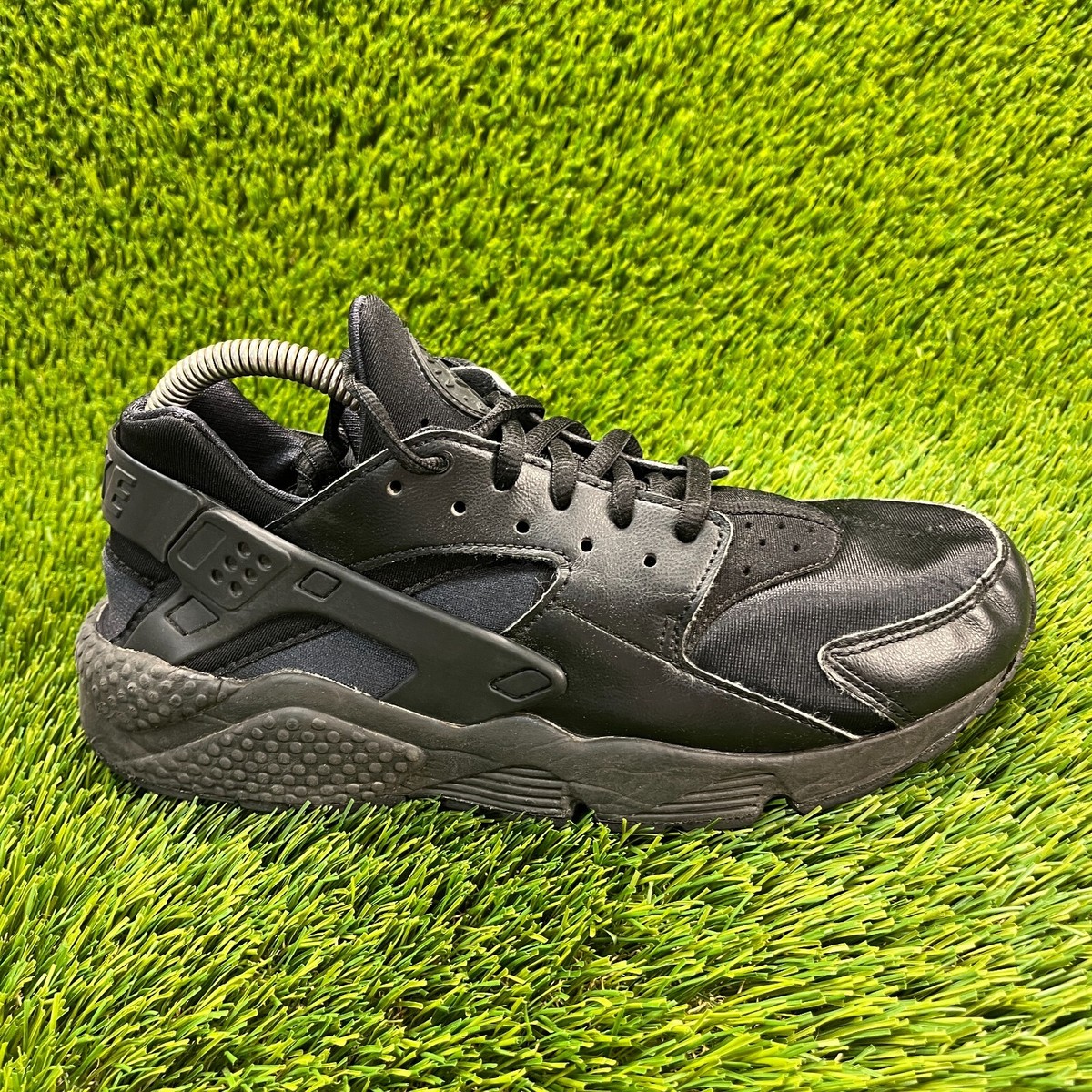 Size Nike Air Huarache Run Triple Black W for sale online