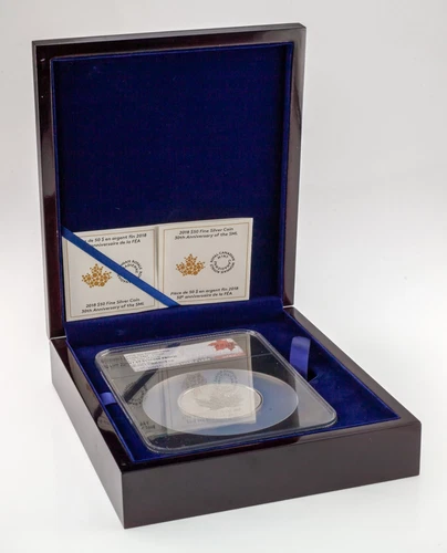 2018 Canada 3 Oz. S$50 Silver Maple Leaf - Incuse NGC PF69 Reverse Proof FDOI