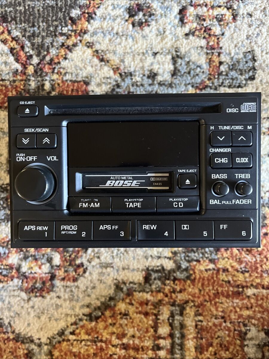 1997 1999 NISSAN PATHFINDER AM FM Cassette CD Player Radio 1997 1999 NISSAN PATHFINDER AM FM Cassette CD Player Radio