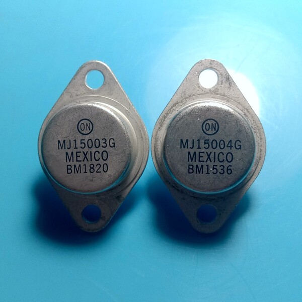5pairs OR 10PCS Transistor ON(ONSEMI) TO-3 MJ15003G/MJ15004G MJ15003 ...