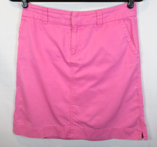 Vintage Lilly Pulitzer Skirt Solid Pink Size 0