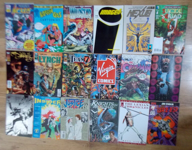 18 VARIOUS COMICS JOB LOT