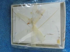 Paper Pleasures Stationary 6 Handmade Cards & Envelopes Made In India