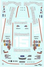 Powerslide 399 15 Motorcraft 1987 Ricky Rudd 1/24 waterslide Nascar decal