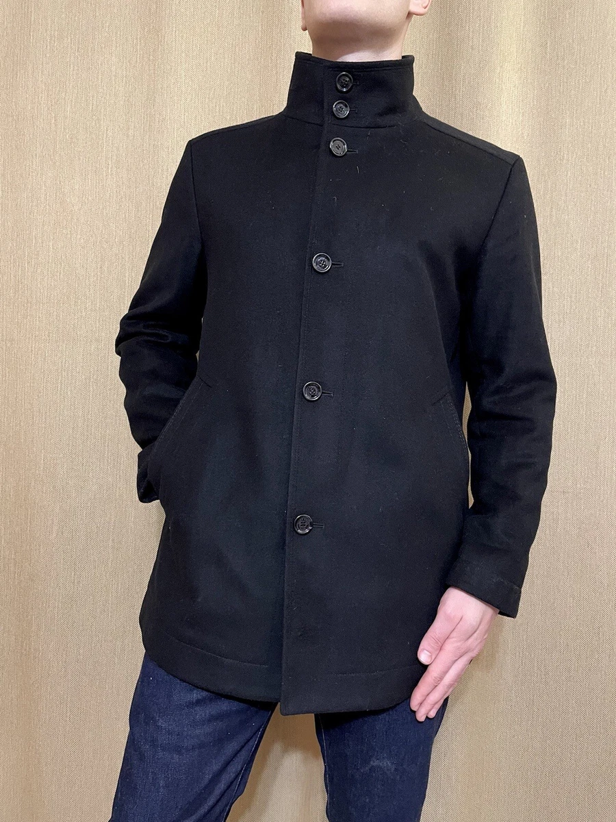 Hugo boss top coat sales