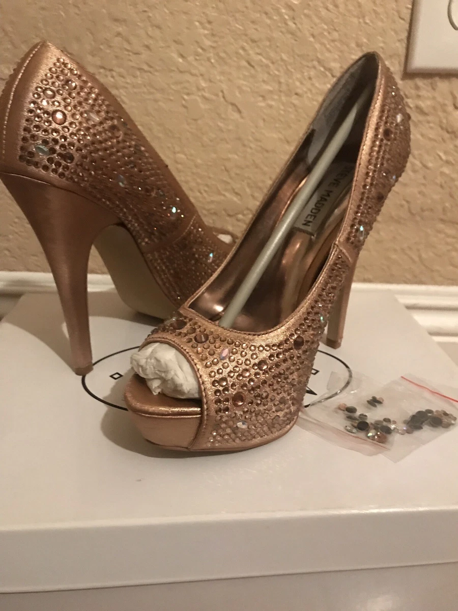 Steve madden sales rose pump