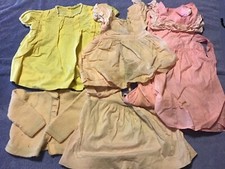 VTG Baby/Toddler Girl Clothing: Dresses and Knit Jacket: Various Sizes