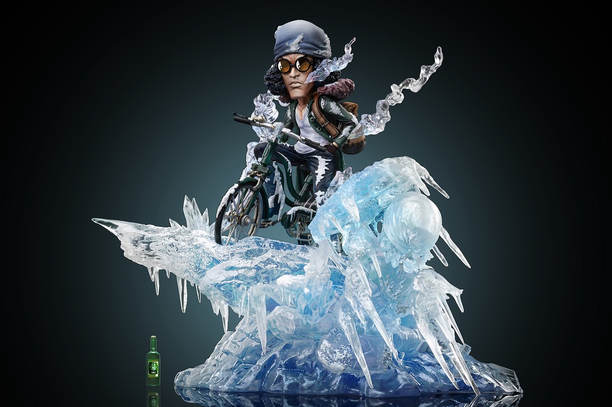 G5 Studio One Piece Aokiji Kuzan with bike Resin Model In Stock