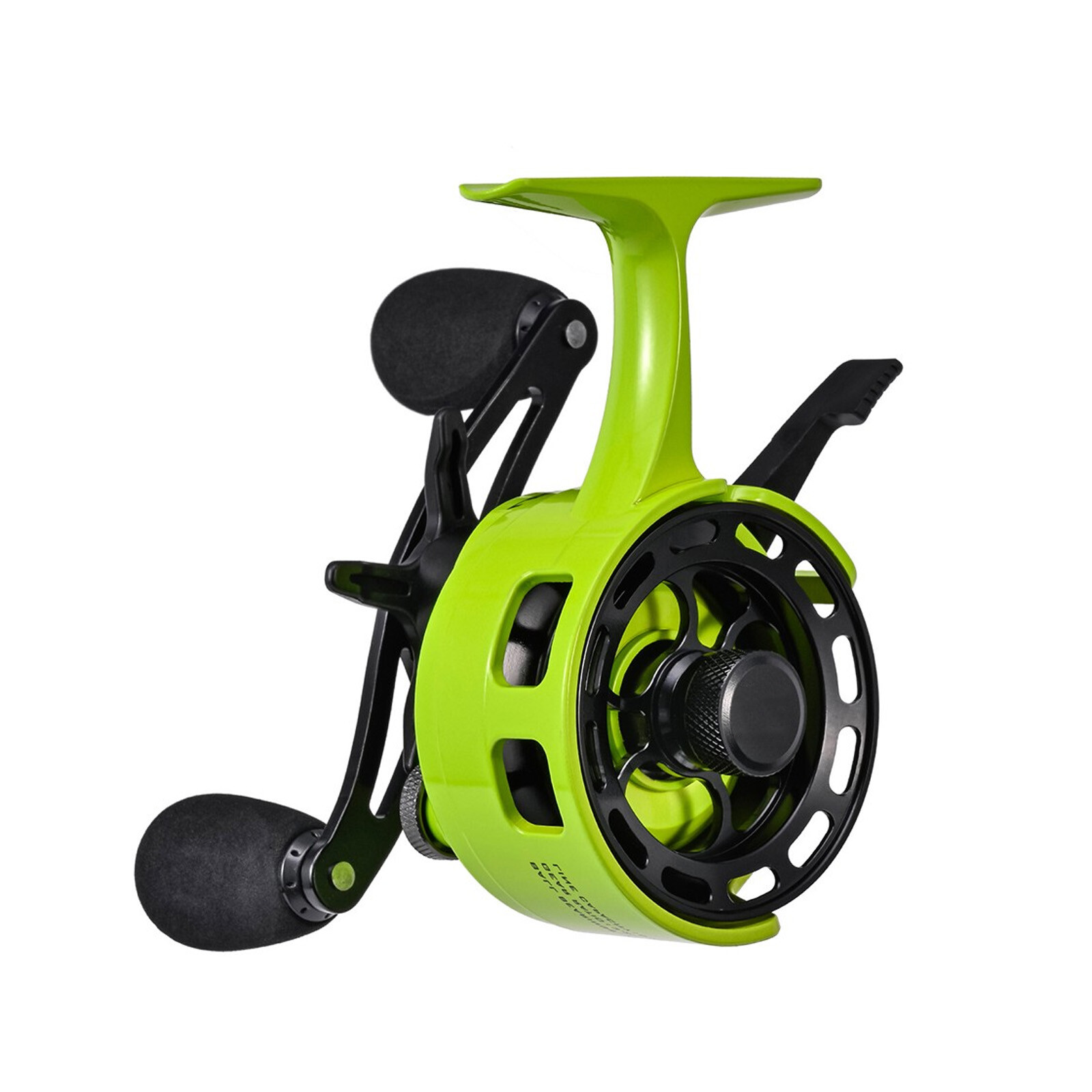 3.2:1 Gear Ratio 3+1 bearing Inline Ice Fishing Reel with Ma