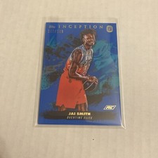 2021-22 Topps Inception OTE Overtime Elite Jai Smith Prospect Blue #157/199