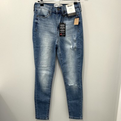 Mudd Jeans Junior Women SZ 3 High Rise Skinny Jeggings Denim SZ 3S/26W NWT