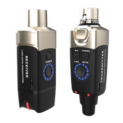 XVIVE U3 Rechargeable 2.4Ghz Digital Wireless Microphone System