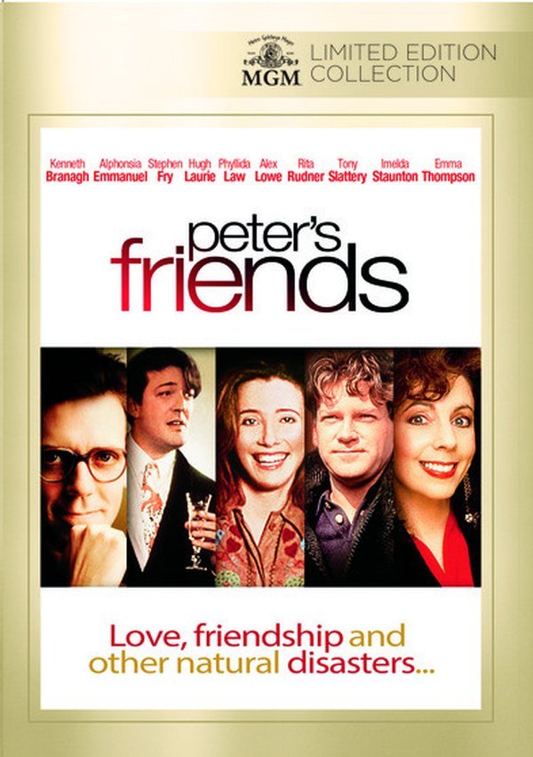 Peter's Friends DVD (1992) - Stephen Fry, Emma Thompson, Kenneth Branagh
