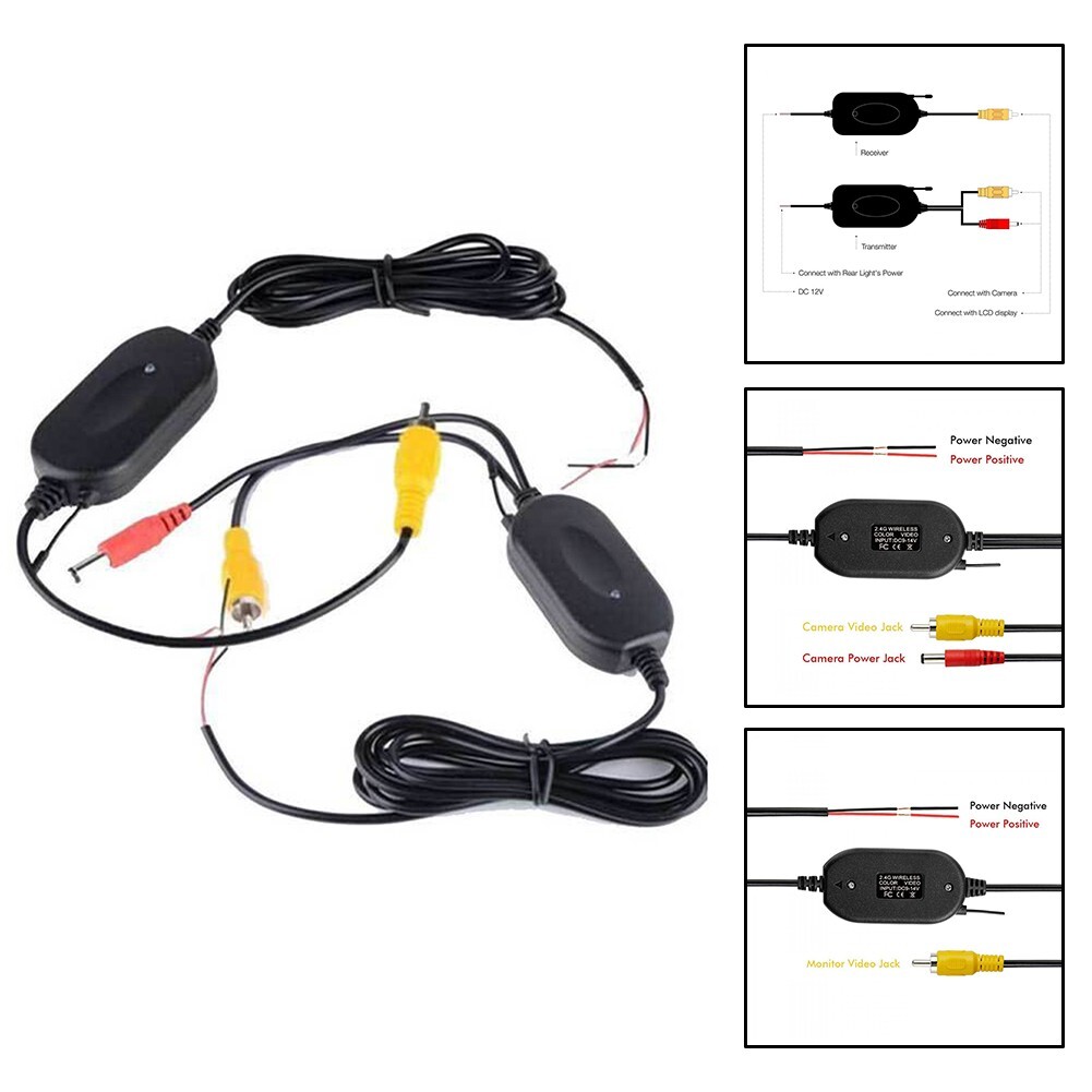 Wide Compatibility Wireless Module Transmitter & Receiver for Car ...