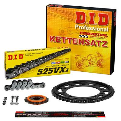 Kettensatz Yamaha XSR 700 (RM37) 21-23, DID EXTRA verstärkt, X-Ring, Silent Plus