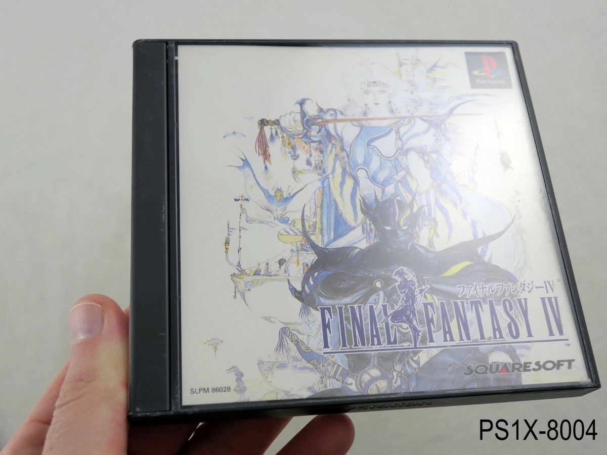Final Fantasy 4 Playstation 1 Japanese Import Japan JP PS1 Jpn Reg
