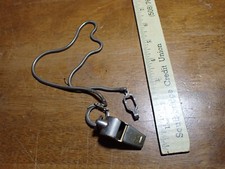 POLICE WHISTLE H.W.C MADE OF BRASS OBSOLETE BX M 10