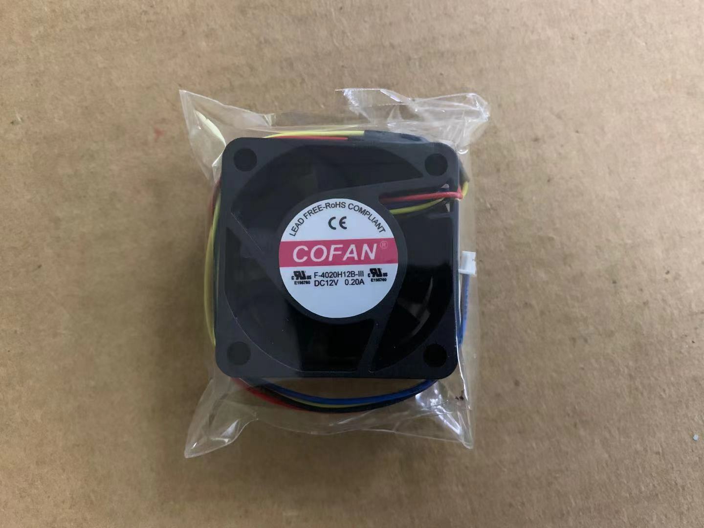 1PC COFAN F-4020H12B-III 12V 0.20A 4CM chassis cooling fan