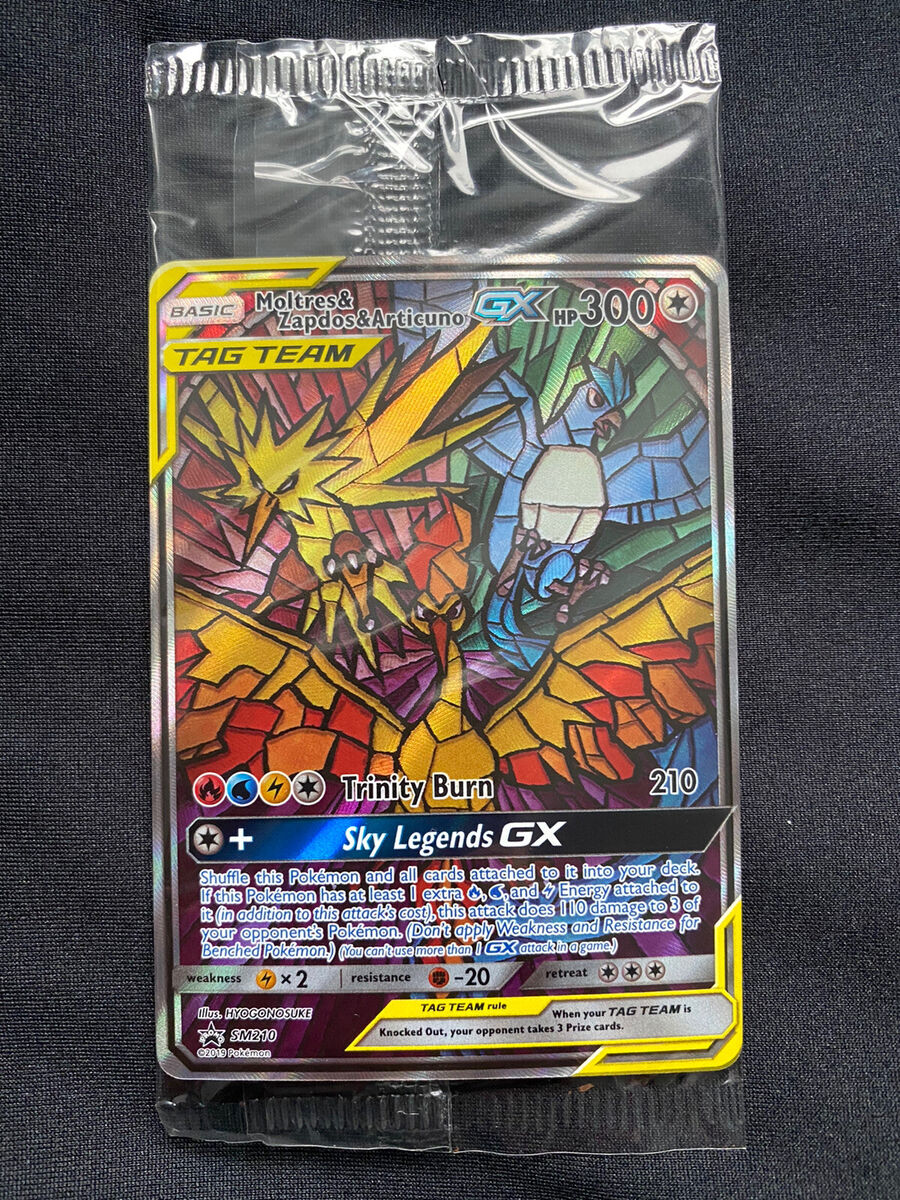 Bundle Moltres Zapdos Articuno Pokemon Card GB Sprite Art Gx 