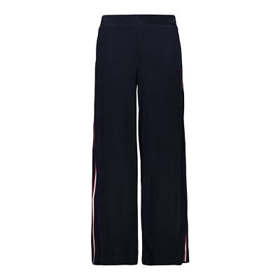 CMP Sweathose Hose WOMAN LONG PANT dunkelblau Unifarben Baumwollstrick