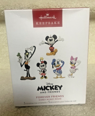 2024 Hallmark Keepsake Ornaments FOREVER FRIENDS Disney Mickey