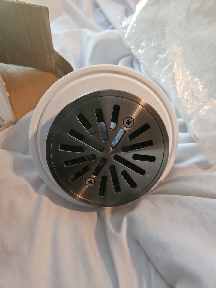 Delta DT061411KS 4" TileIn Round Shower Drain Black Stainless eBay