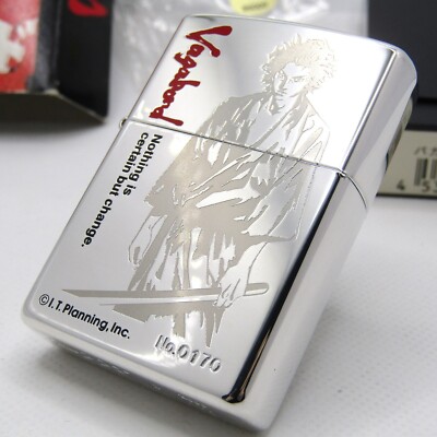 ICHIRO × ZIPPO Seattle Mariners 51 Ichiro Limited Blue Titanium ZIPPO 2001 MIB