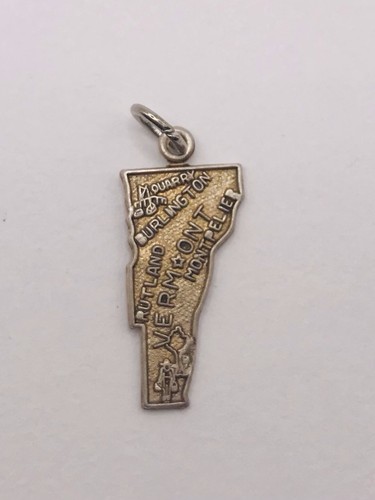 Sterling Silver State Charm - Vermont-made In USA