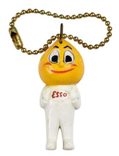 Vintage Old Esso Motor Oil 'Oil Drip Man' Advertising Plastic Keyring