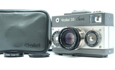 Meter OK Near MINT Rollei 35 Classic Titanium Film Camera 40mm F2.8 From JAPAN