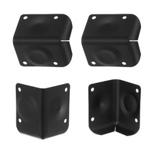 4 Pcs Speaker Cabinet Corners Protector 51x50x74mm Metal Guard Wrap Angle