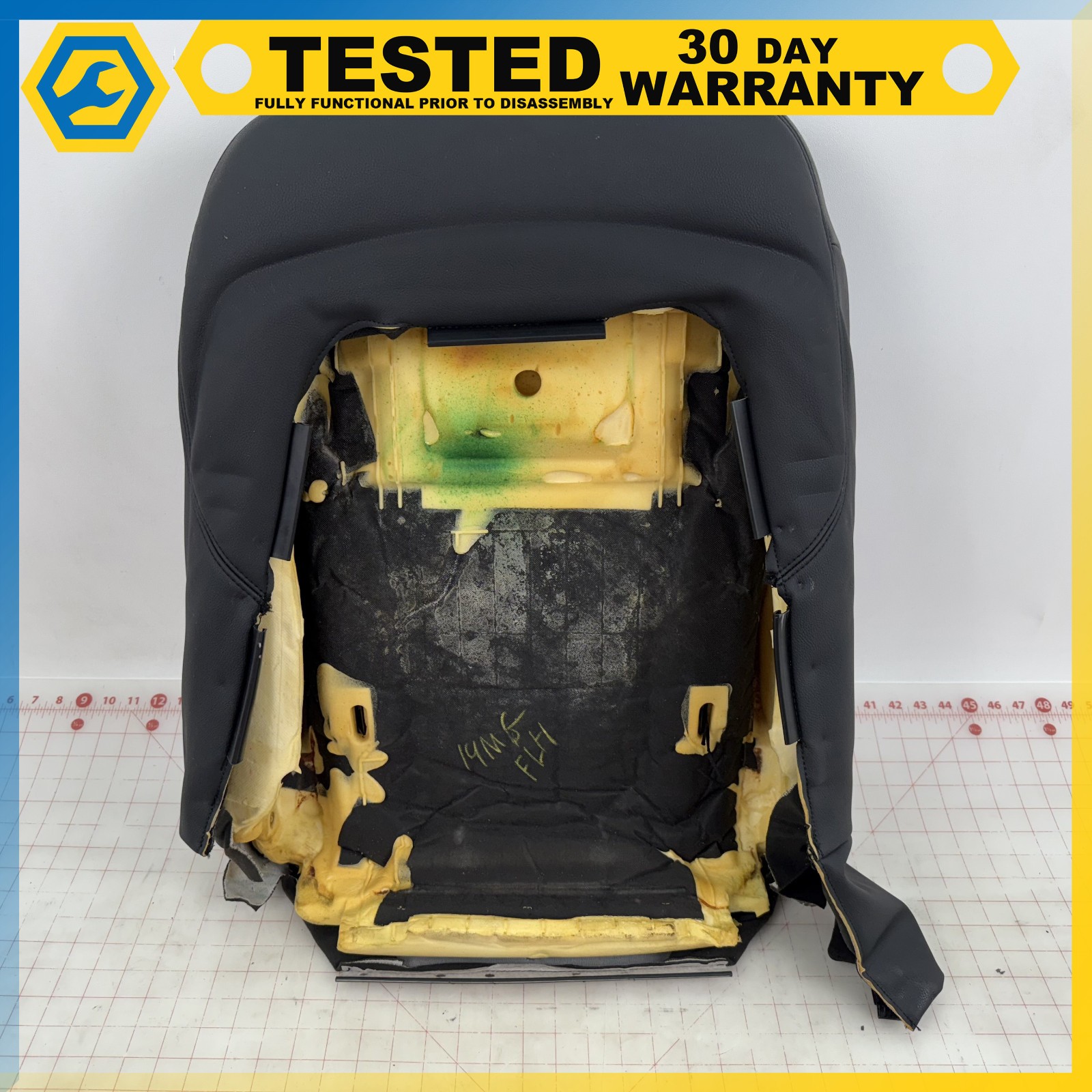14-16 MASERATI GHIBLI FRONT LEFT DRIVER SIDE TOP UPPER SEAT CUSHION OEM