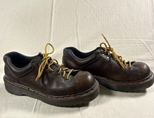 Dr. Martens 8312 Brown Leather Vintage Oxford Shoes Women US 8