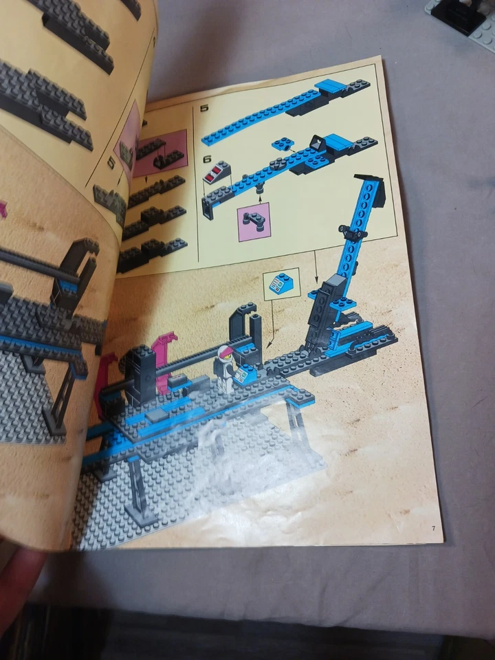 LEGO Space Police: Base de aislamiento de bloqueo espacial 6955, caja manual 100 % completa Foto 4 de 4