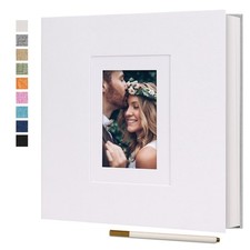 Photo Album Self Adhesive for 2x3 4x6 5x7 8x10 Pictures DIY Scrapbook 60 Blan...